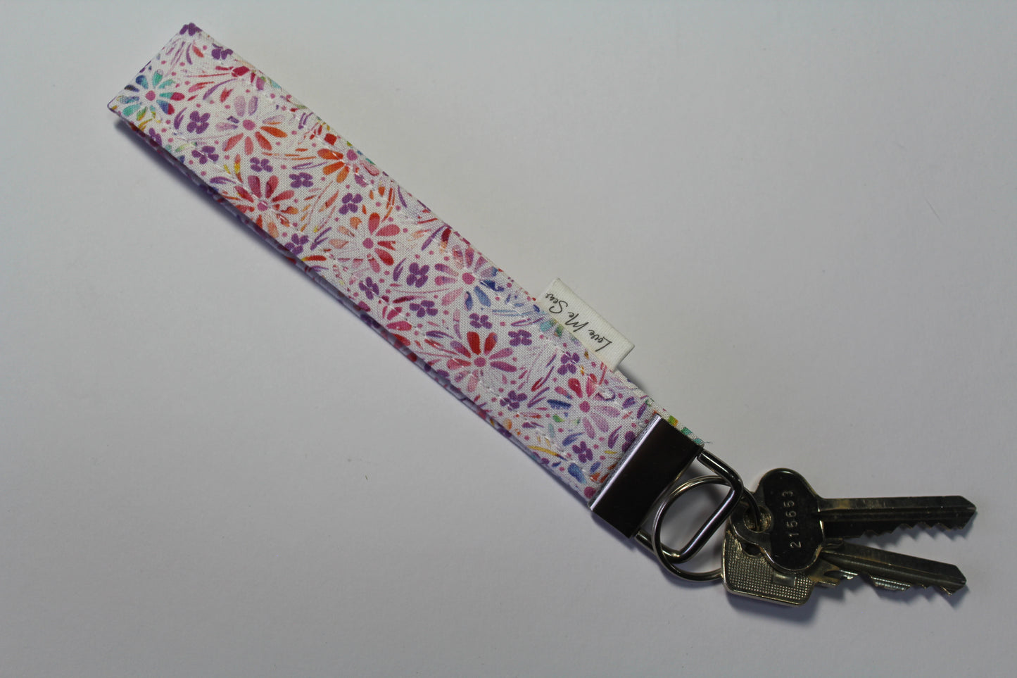 Paisley Key Wristlet