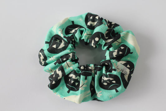 Spooky Halloween Mint Green Regular Scrunchie 2024