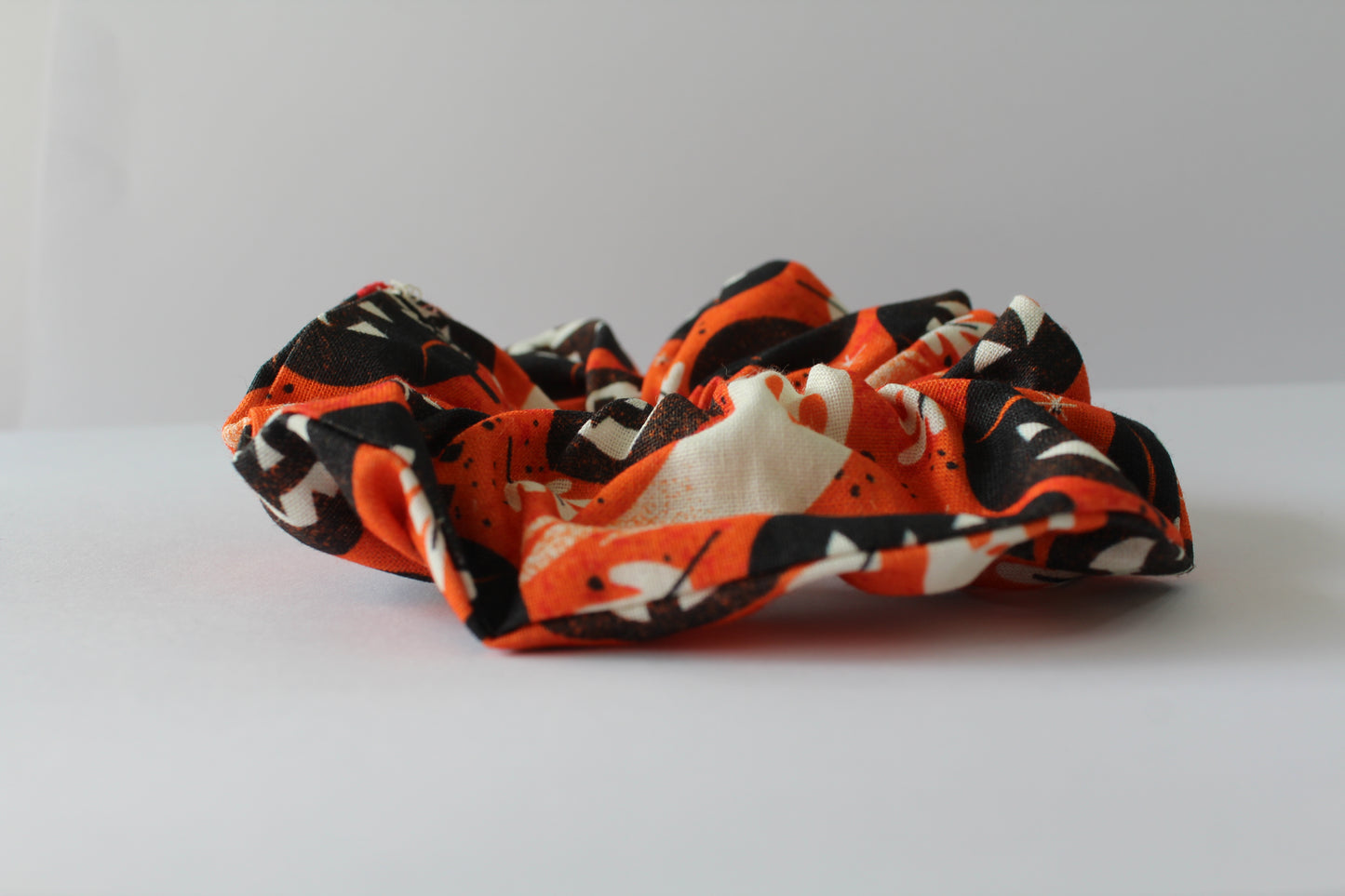 Spooky Halloween Orange Regular Scrunchies 2023