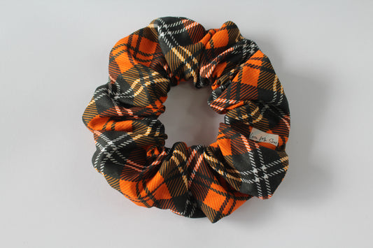 Plaid Halloween Regular Scrunchies 2024