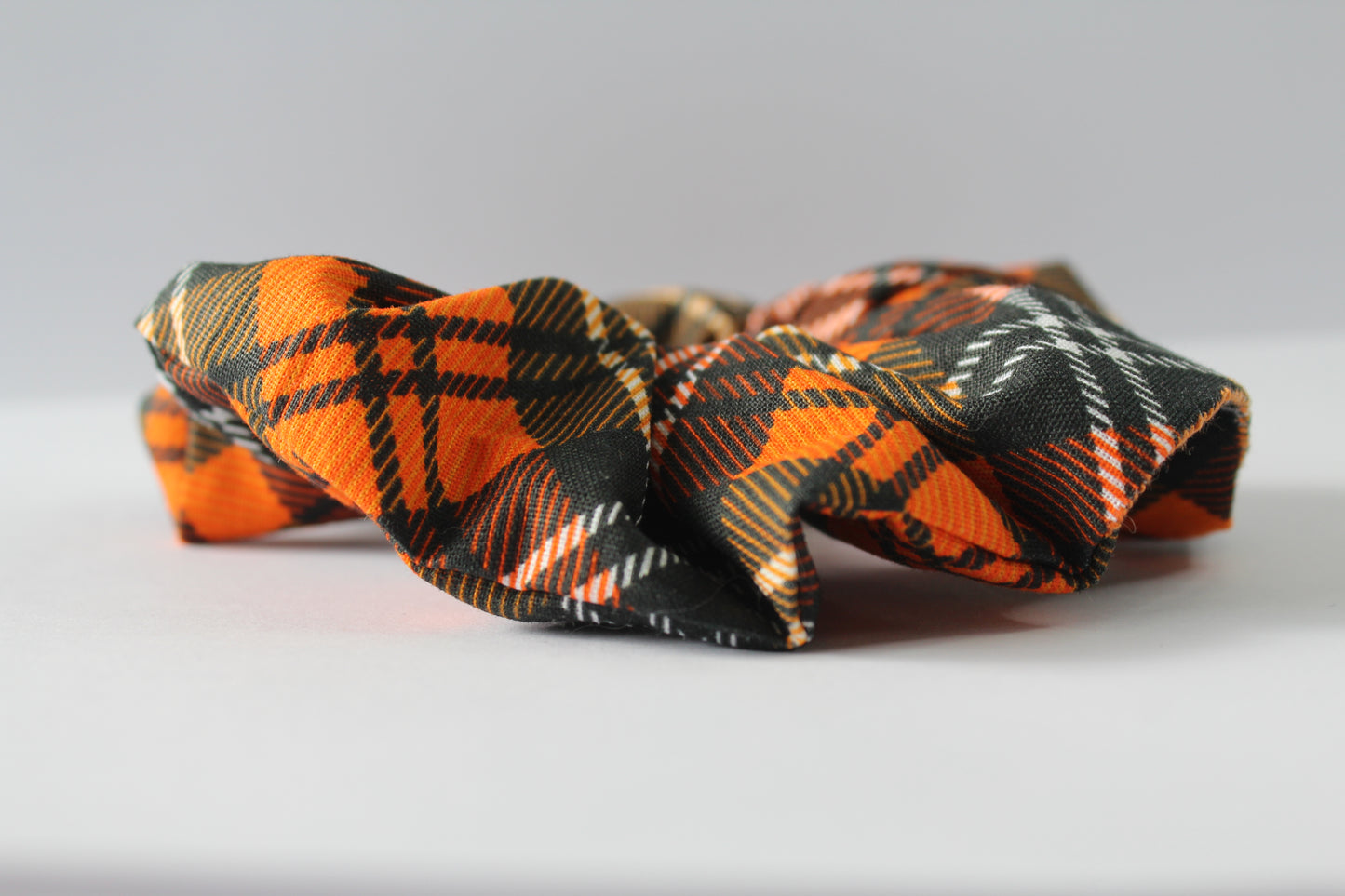 Plaid Halloween Regular Scrunchies 2024