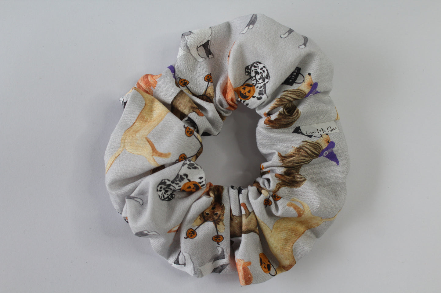 Trick or Treat Dogs Halloween Regular Scrunchies 2024