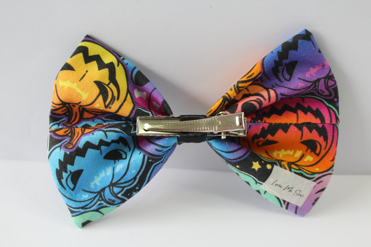 Spooky Jack-O’-Lanterns Halloween Medium Bow 2024