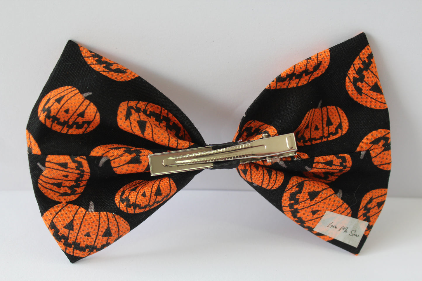 jack-o’-lantern Halloween Large Bow 2024