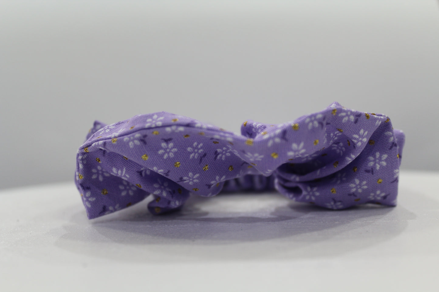 Olivia Purple Scrunchie