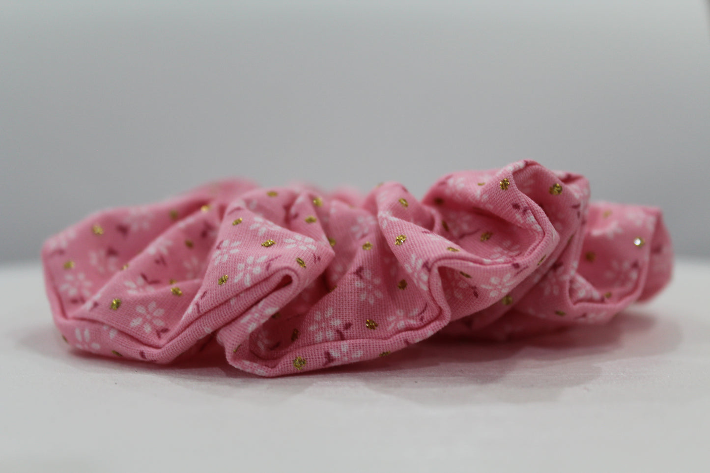 Olivia Light Pink Scrunchie