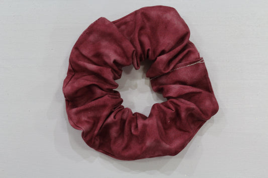 Isabella Burgundy Scrunchie