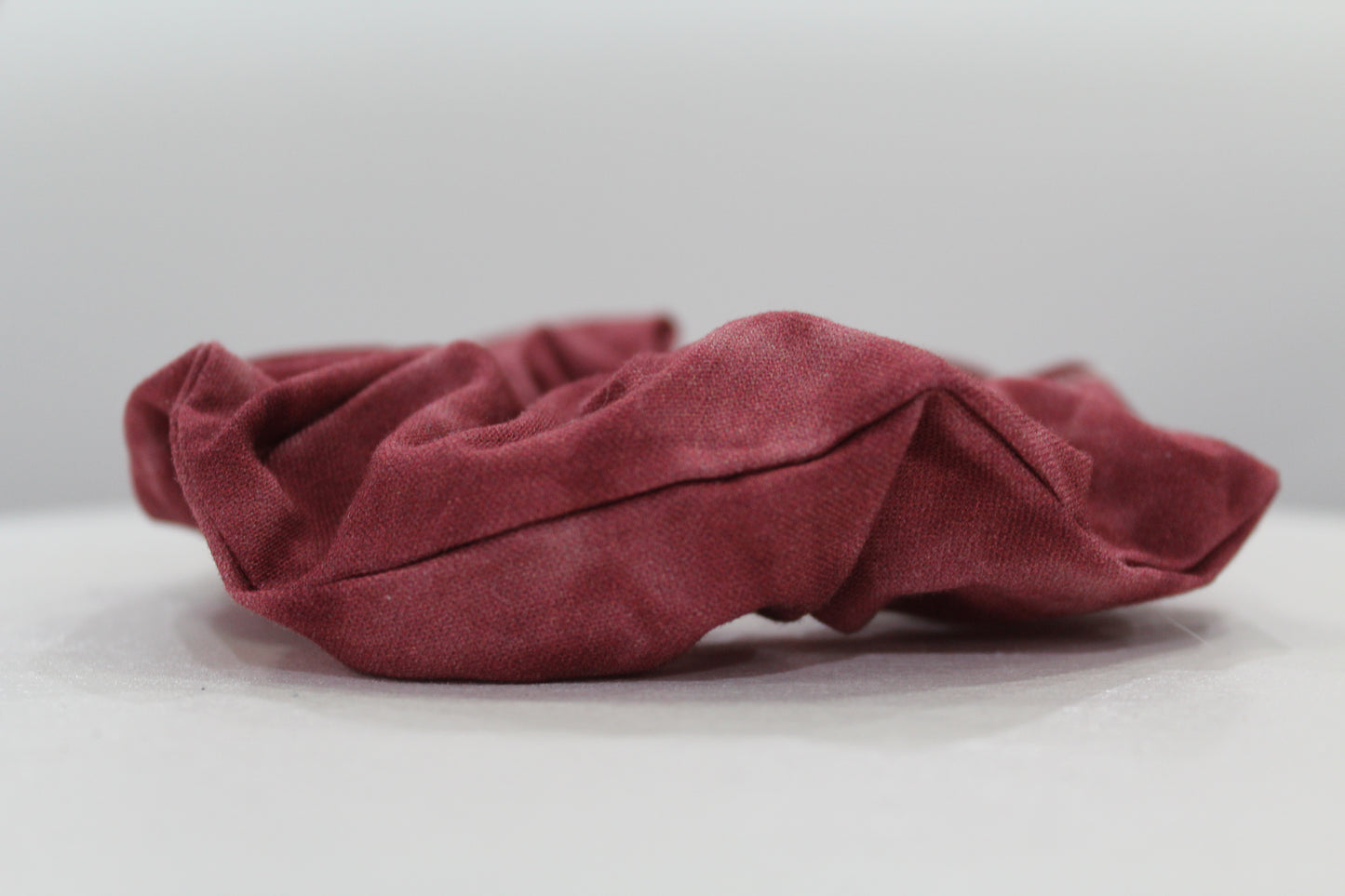 Isabella Burgundy Scrunchie