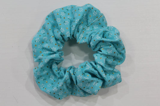 Olivia Light Blue Scrunchie