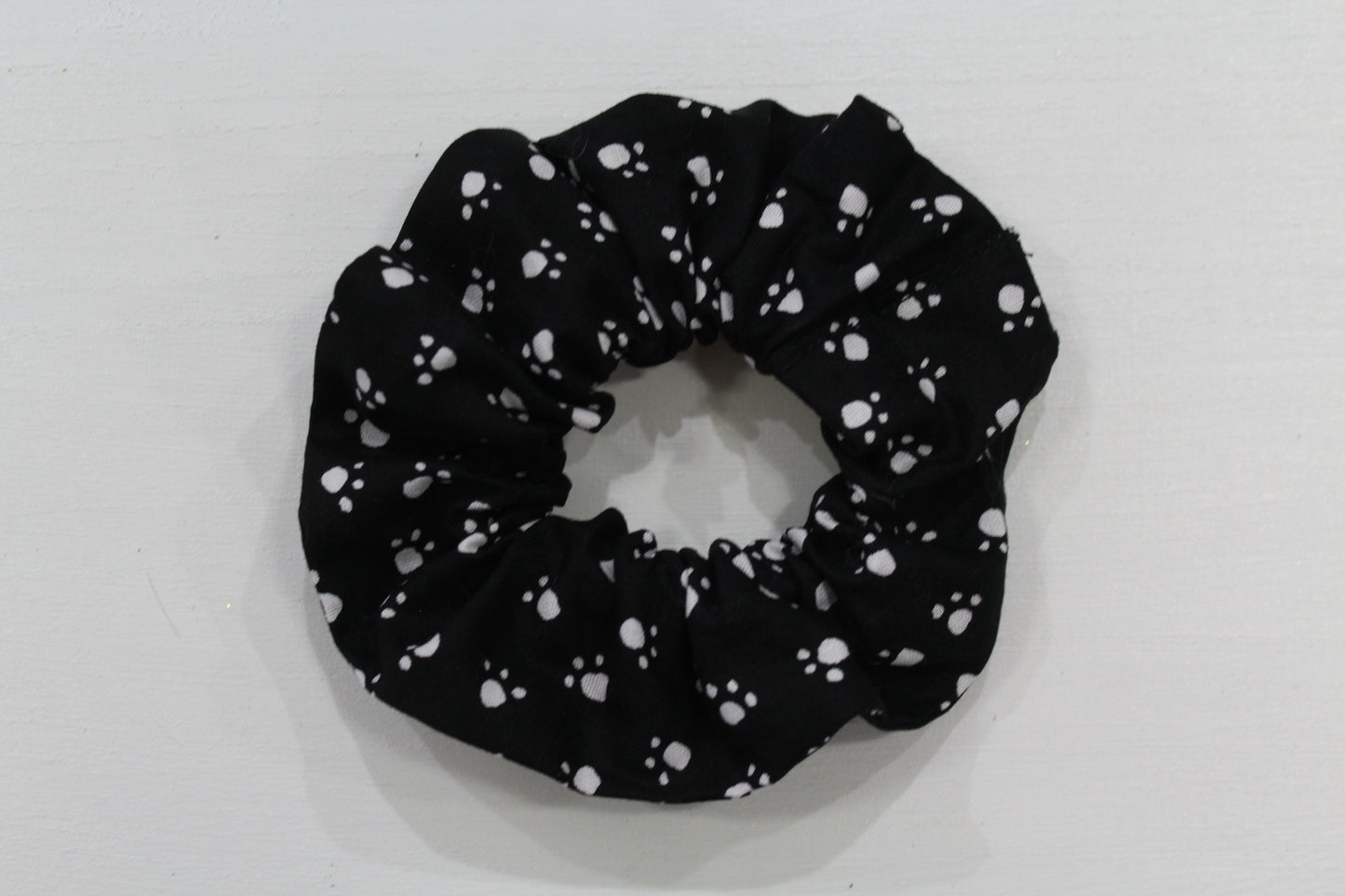 Paw Print Scrunchie