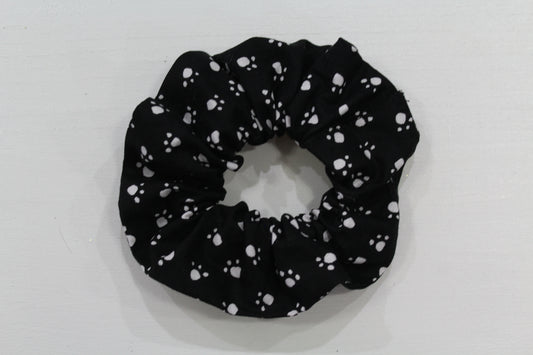 Paw Print Scrunchie