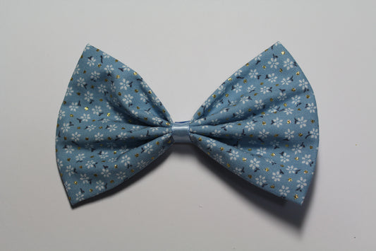 Olivia Dusty Blue Large Bow