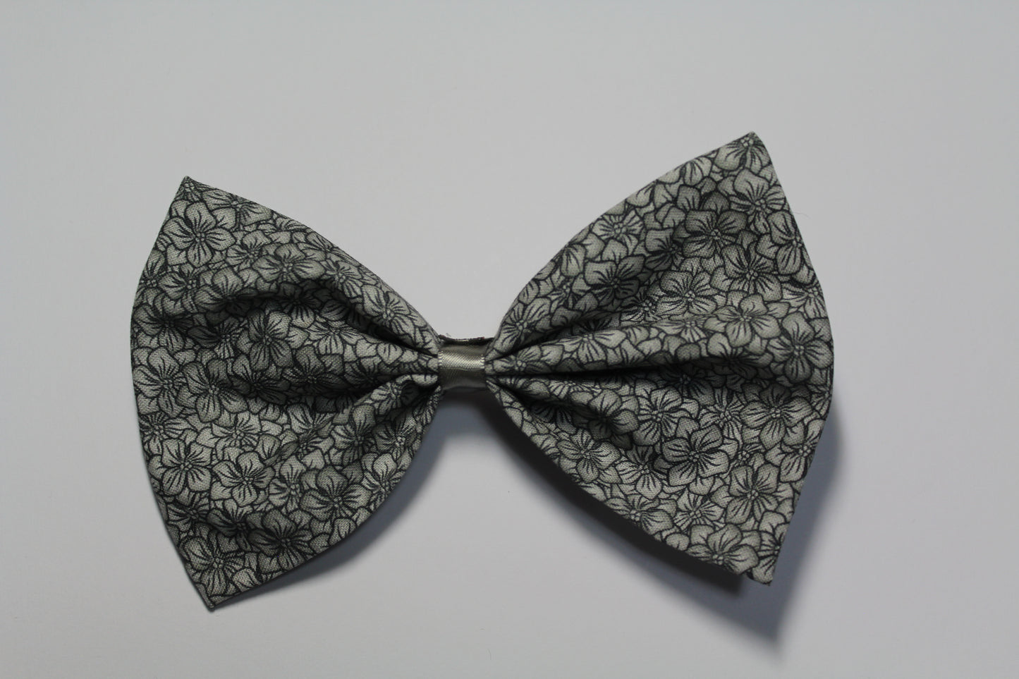 Amelia Grey Large Bow