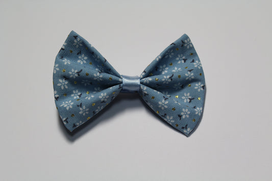 Amelia Dusty Blue Small Bow