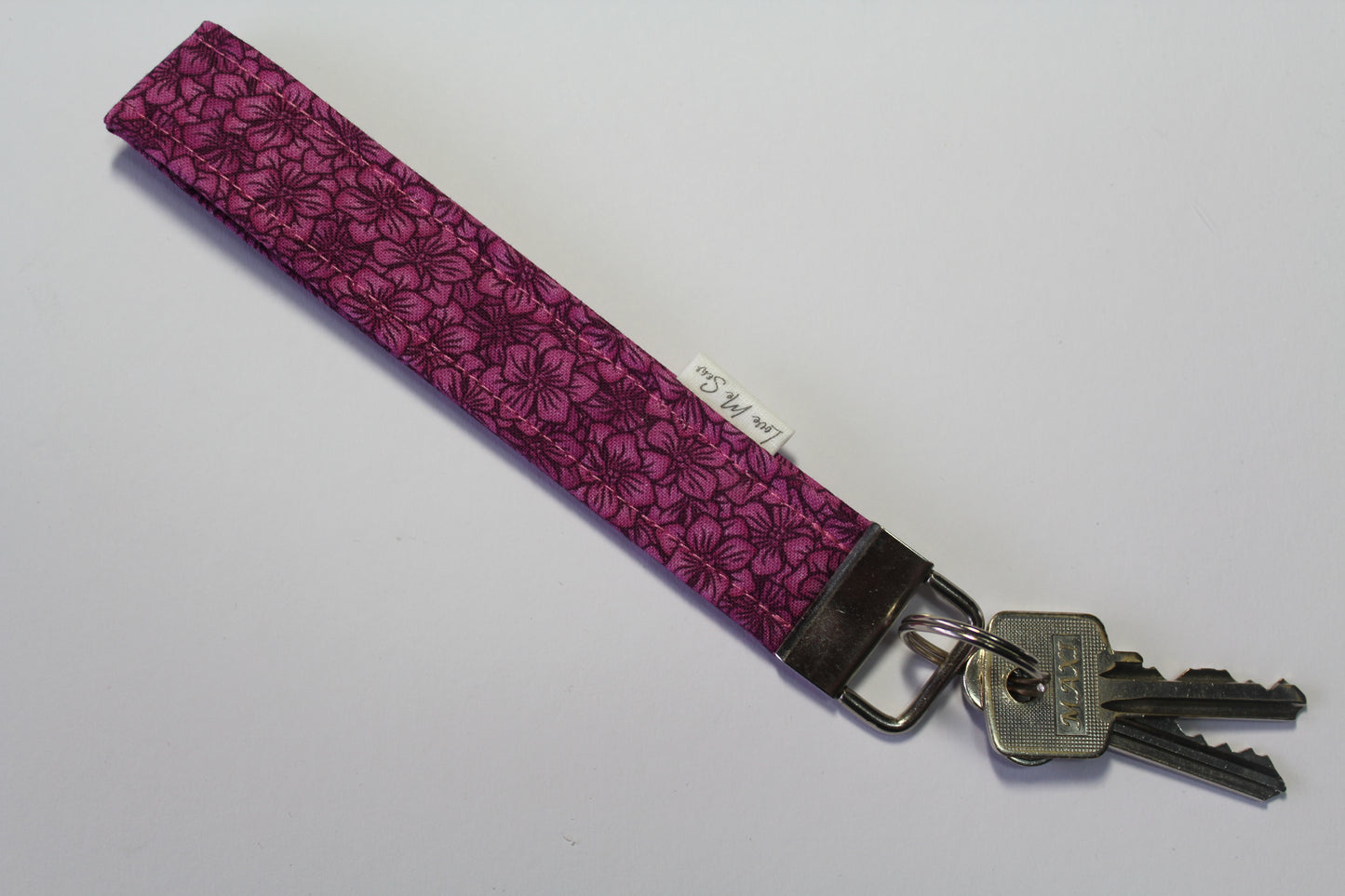 Amelia Purple Key Wristlet