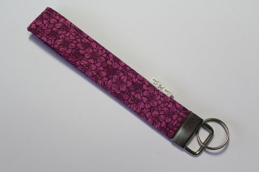 Amelia Purple Key Wristlet