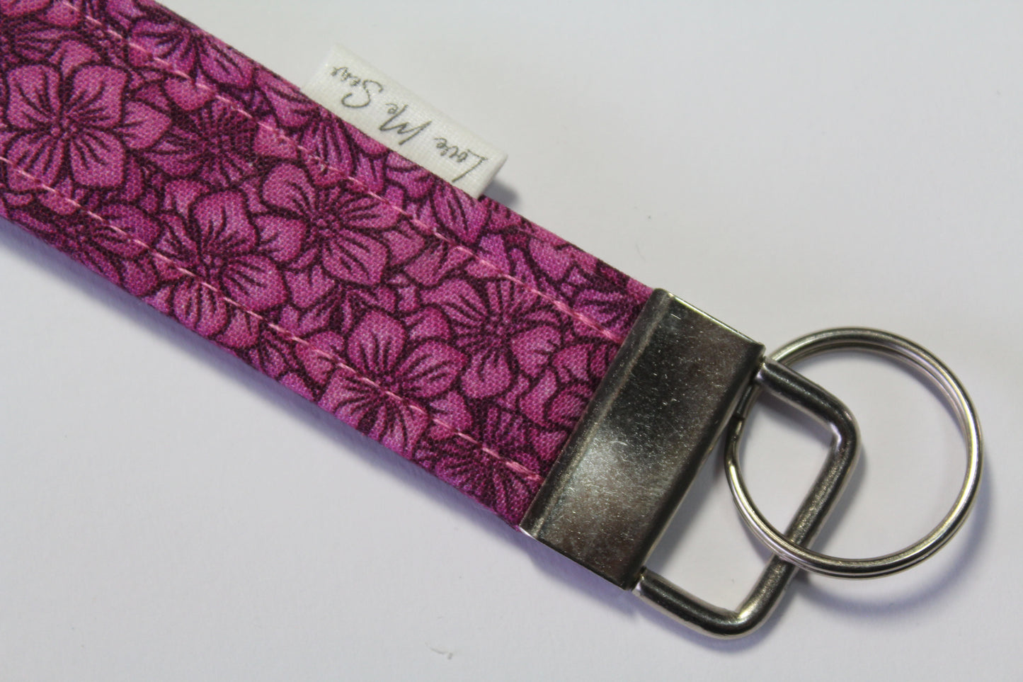 Amelia Purple Key Wristlet