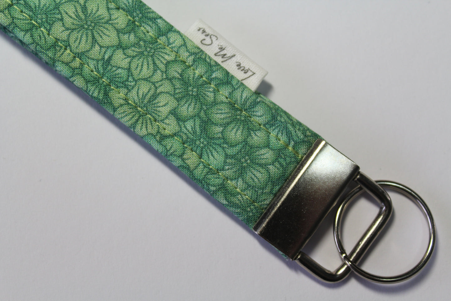 Amelia Green Key Wristlet