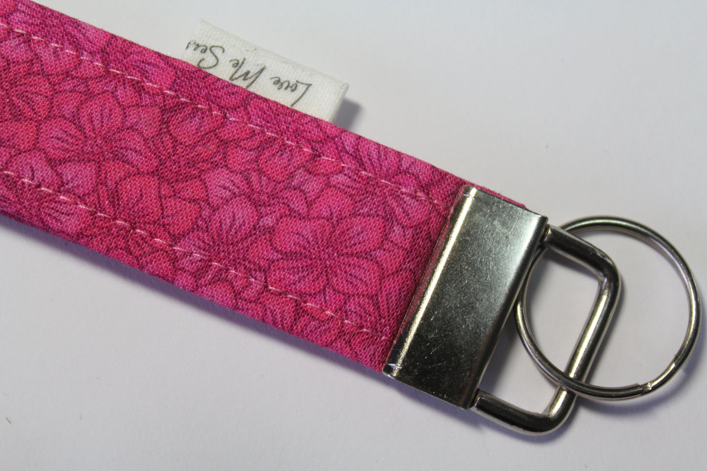 Amelia Pink Key Wristlet