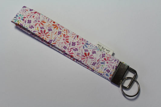 Paisley Key Wristlet