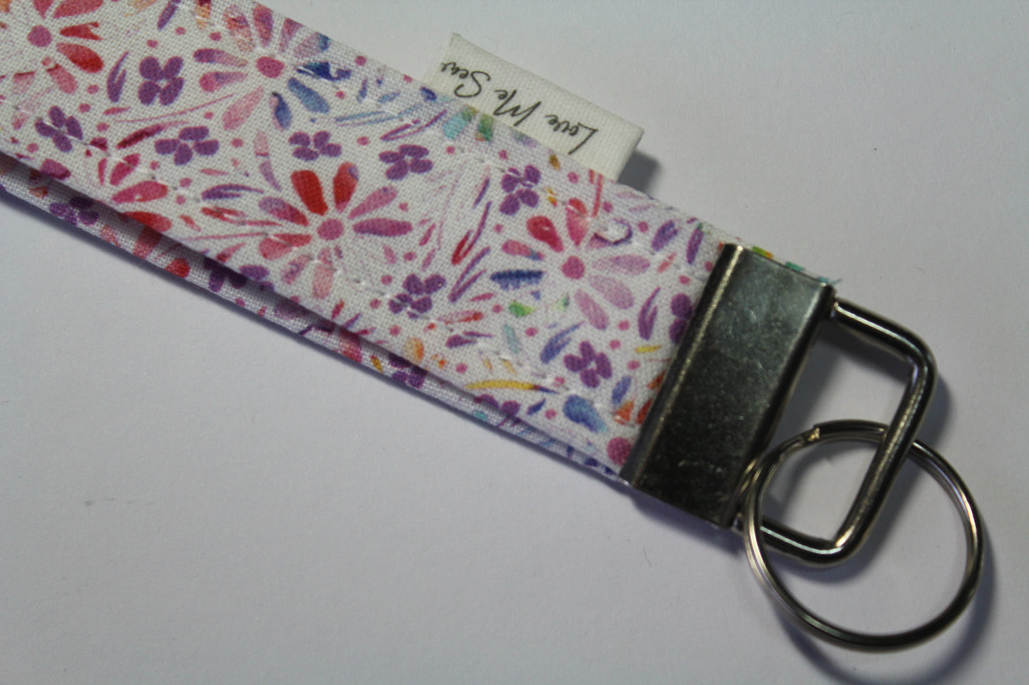 Paisley Key Wristlet