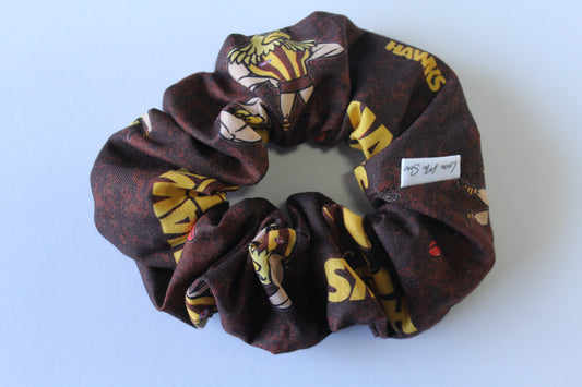 Hawthorn Hawks Scrunchie