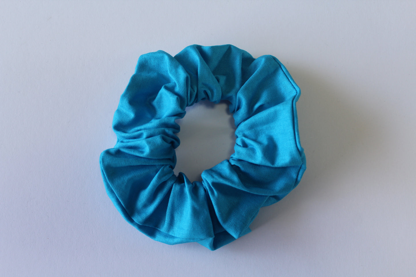 Turquoise Scrunchie