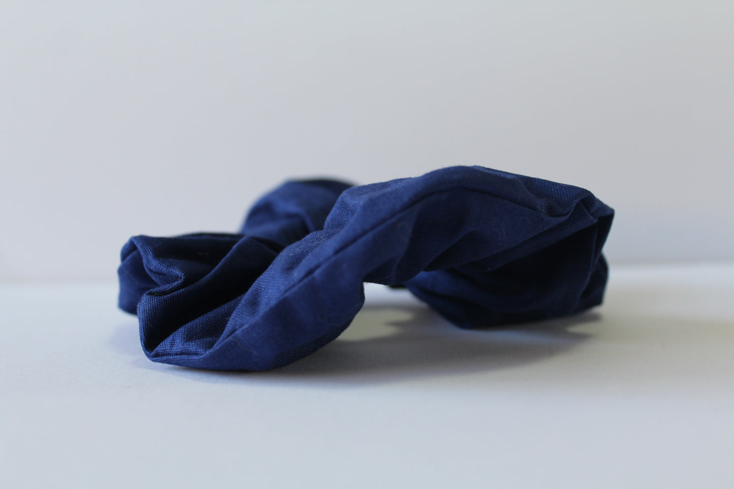 Dark Blue Scrunchie